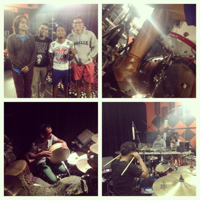 Pantheon Percussion: Riduan Zalani completes 4th day in the studio with OrkeStar Trio